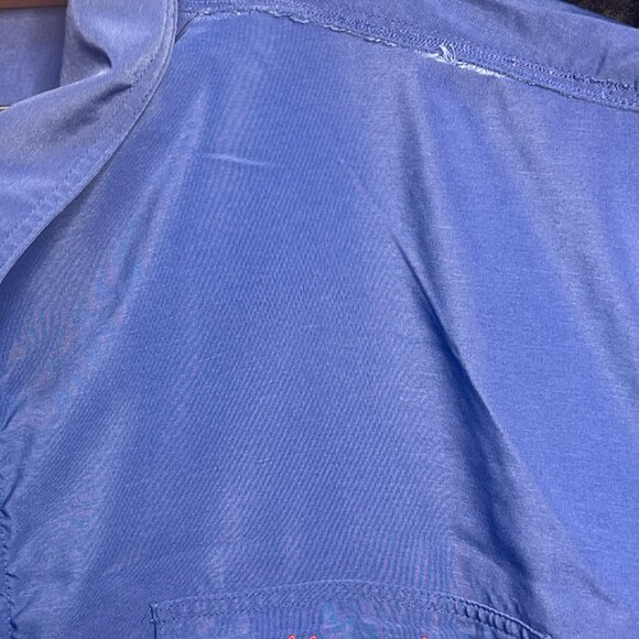 Platinum FUBU Fat Albert XXL Blue Graphic Button-Up Shirt Hip Hop 2000s Streetwe - Picture 8 of 14